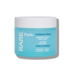 Rare Paris Carbone Glacé Creamy Face Mask 100ml - Маска для глубокого очищения кожи лица с гамамелисом и экстрактом мальвы