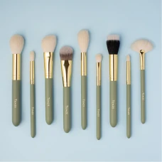 Tenze White Pearl Collection - Полный набор на 9 натуральных кистей