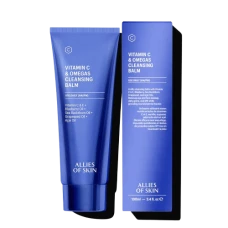 Allies of Skin Vitamin C & Omegas Cleansing Balm 100ml - Очищающий бальзам для лица с витамином C и Омега