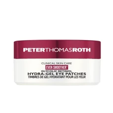 Гидрогелевые Патчи с Ретинолом и Гликолевой Кислотой Peter Thomas Roth Even Smoother ™ Glycolic Retinol Hydra-Gel Eye Patches 60 шт